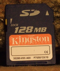Kingston 128MB SD